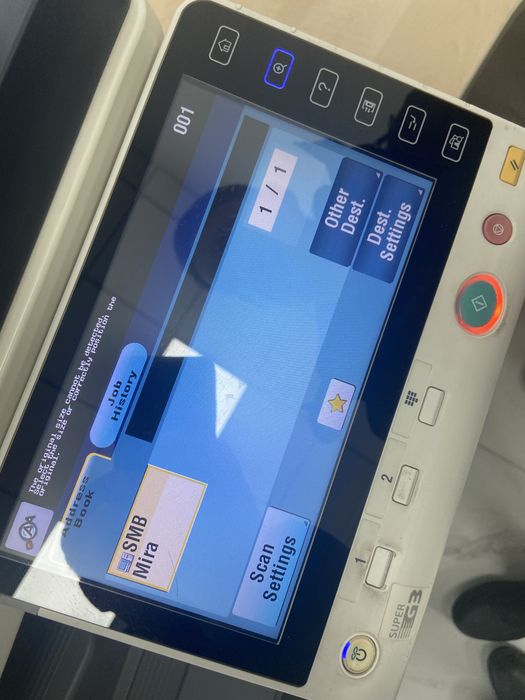 Принтер konica.