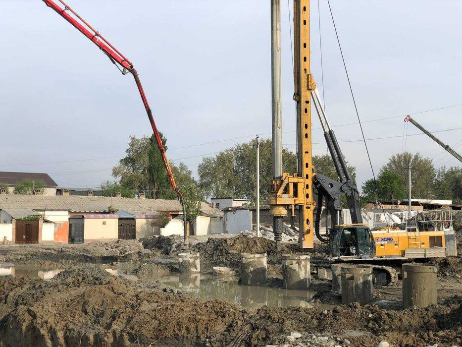 Мост ва бино барқарорлиги свая бурения орқали таъминланади