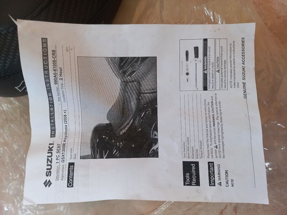 Suzuki GSXR1300 Hayabusa Аксесоари