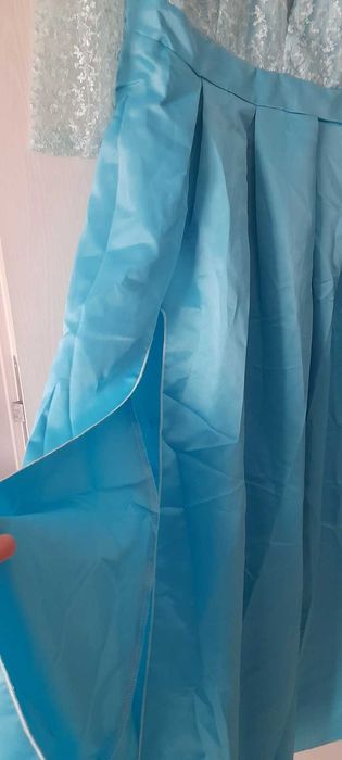 Rochie eleganta noua, baby blue 3XL