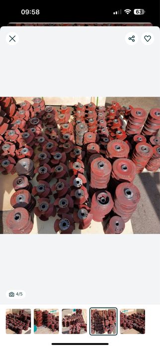 Qy nasoslar uchun krilchatkalar