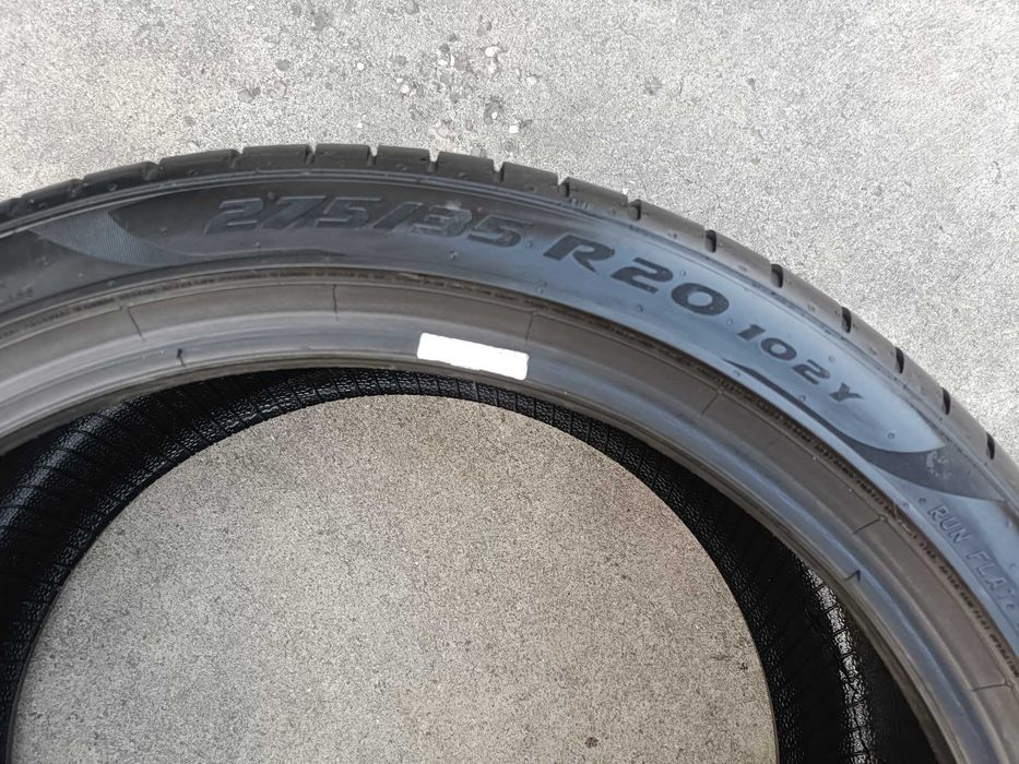 Doua anvelope de vara 275 35 20 pirelli p zero pz4 run flat