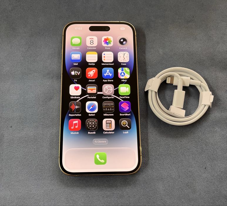 iPhone 14 Pro , CA NOUU , 128 Gb , Neverlock , Gold