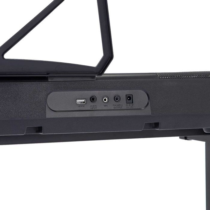 Синтезатор пиано със стойка 61 клавиша и слушалки комплект