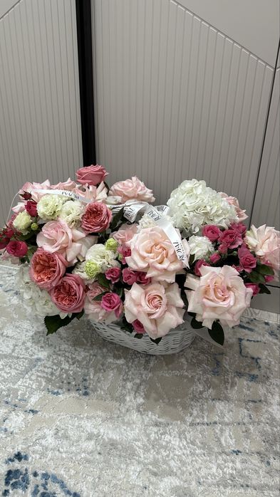 Букет цветов, розы, цветы