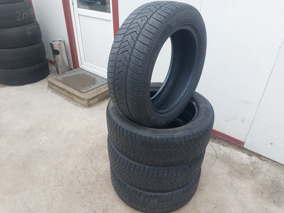 150 lei bucata! Set anvelope M+S/IARNA 235 55 r19 Pirelli dot 2022