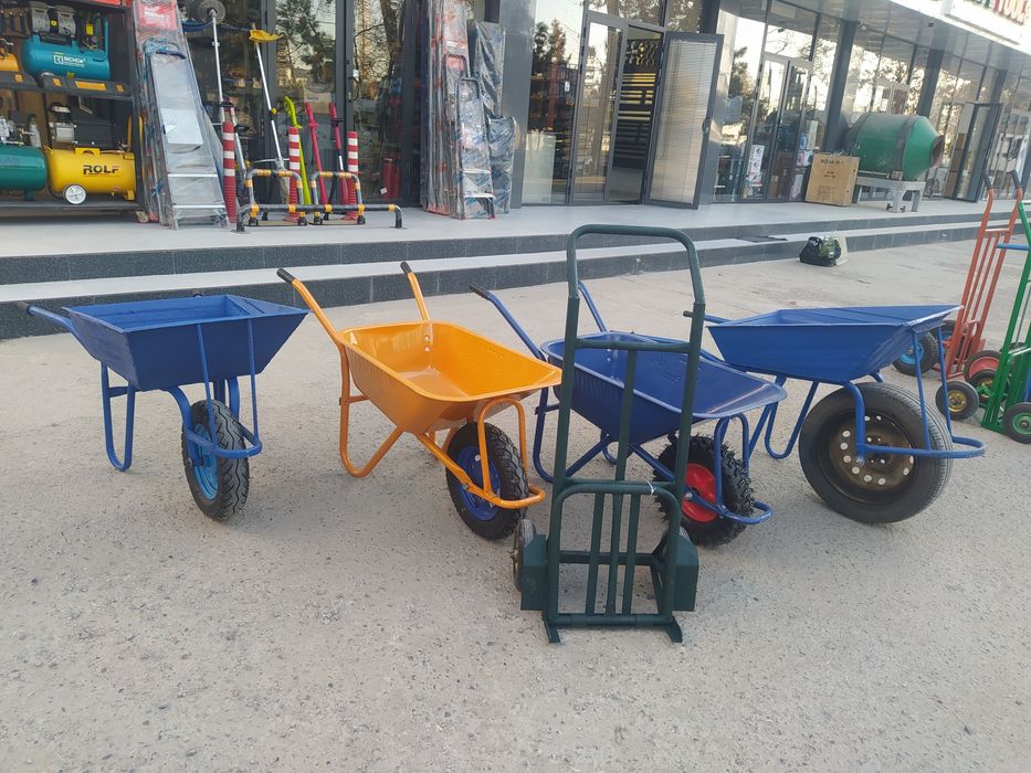 Садовая тележка. Тележка для стройки. arava