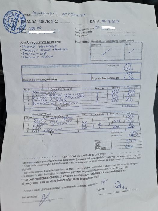 Volvo S60 2.4 Benzină