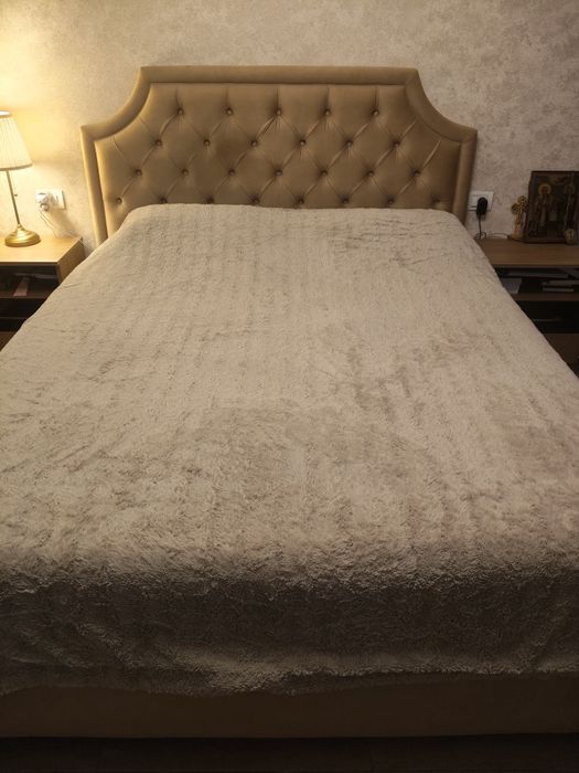 Pat 1.60/1.90 cu saltea Mobexpert