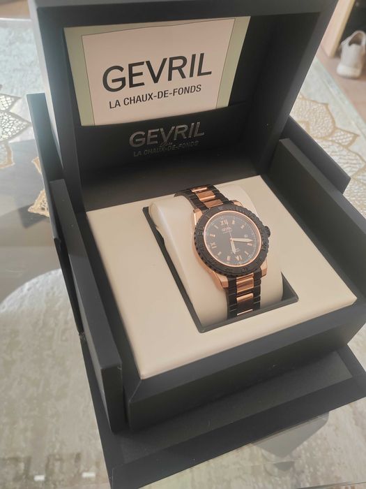 Gevril 3121B Men's Seacloud Automatic Watch/Chasovnik