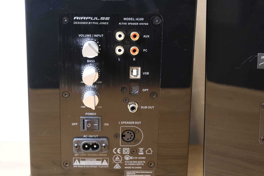 Airpulse A100 Hi-Res акустическа система с рупорный ленточный твитером