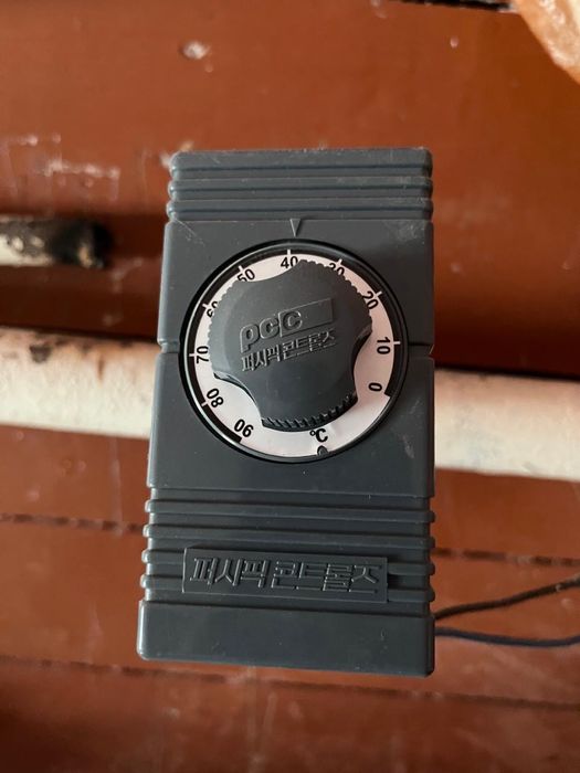 Котел, насос и термостат