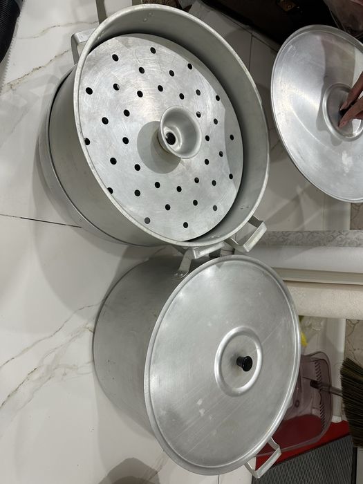 Продам астау, мантоварка и кастрюлю