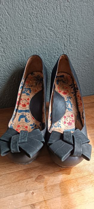 Обувки Miss L Fire винтидж, арт, уникални 40 номер