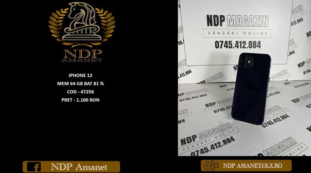 NDP Amanet NON-STOP Bld. Iuliu Maniu 69 IPHONE 12 (47256)