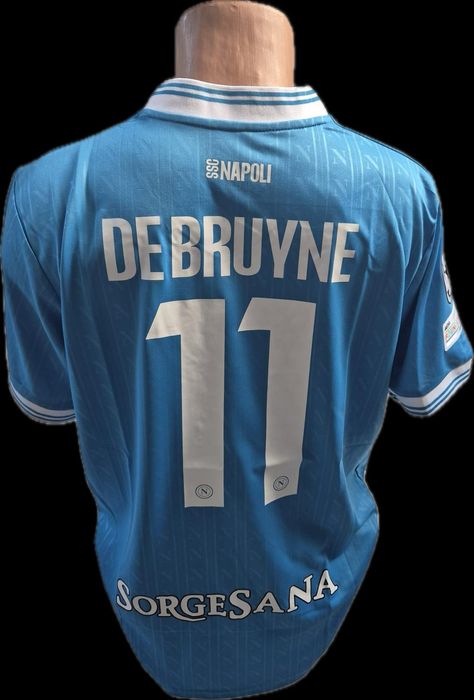 Tricou Napoli Champions League marime XL De Bruyne