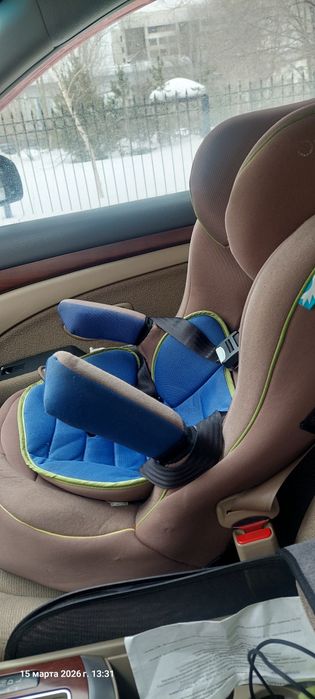 Детское автокресло, бренд немецкий. 5 конечное крепление. От 3-36 кг.