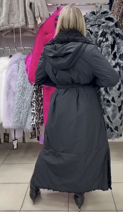 Пальто зимнее стильное