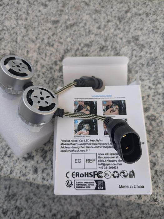 set Becuri LED 9005 HB3