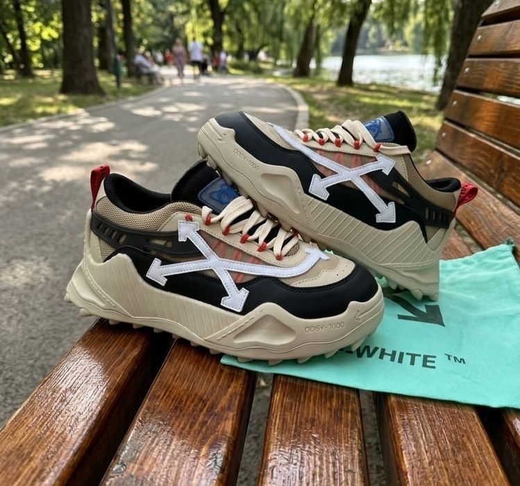 Adidasi OFF White Odsy Bej - Full Box