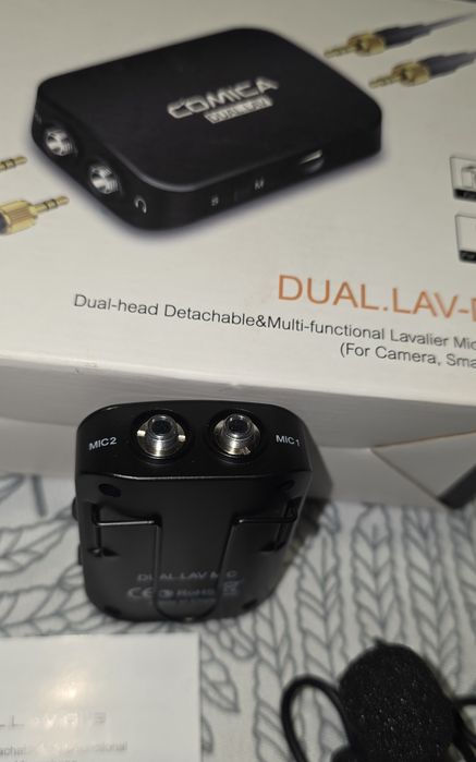 Sistem de doua lavaliere Comica Audio DUAL.LAV D03
