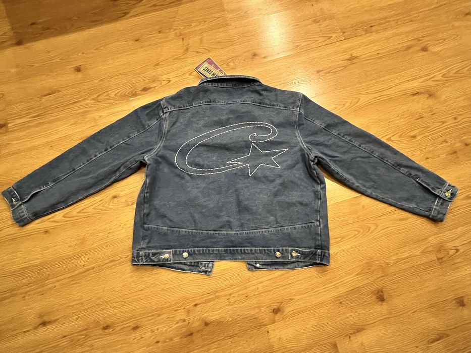 Corteiz C-Star Stitch-Down Jacket Blue