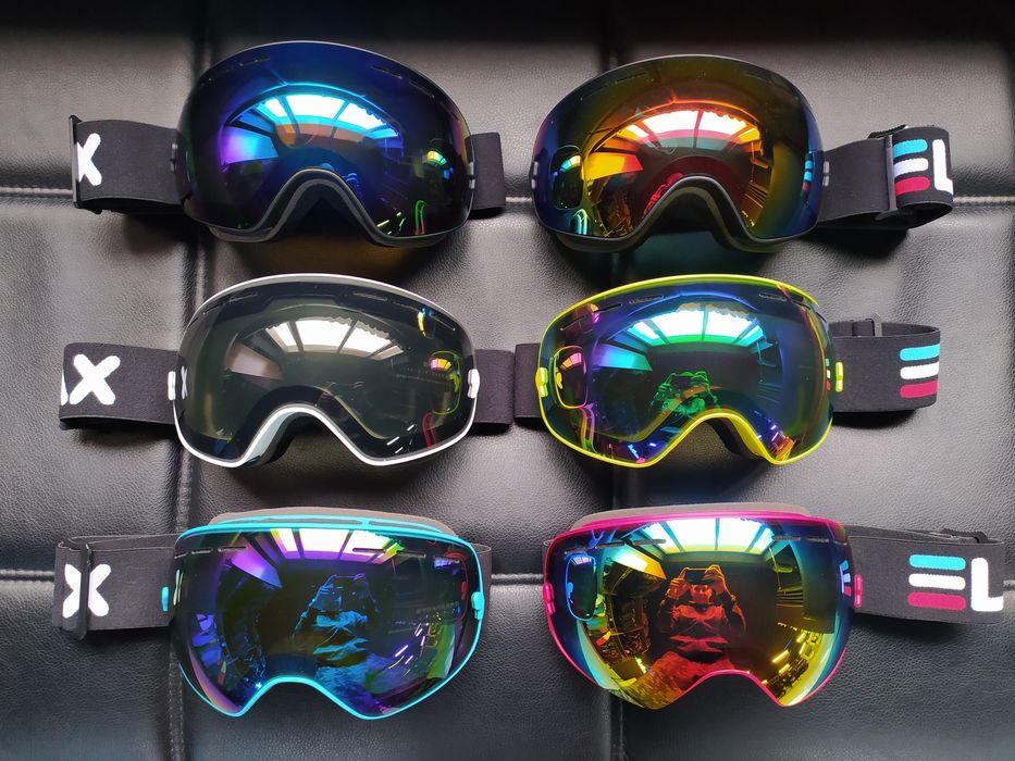 Новые, Крутые Очки/Маски для Лыжников и Сноубордистов. Фирма: ELAX.