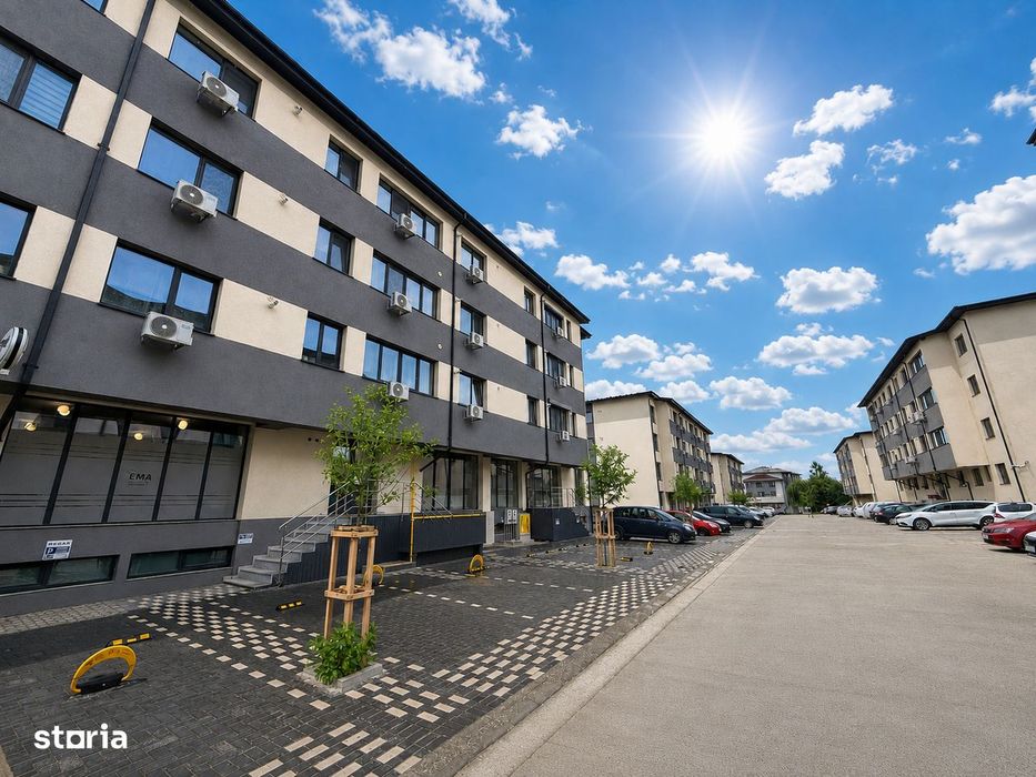 Apartament de inchiriat, etaj 1, bloc nou