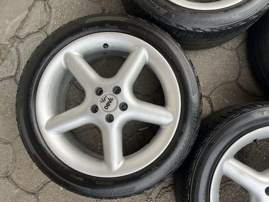 Jante aliaj 5x100mm, anvelope vara 225/45 R17, VW Golf 4 Bora Beetle, Audi TT A3, Skoda Octavia 1, Toyota Subaru Seat Leon