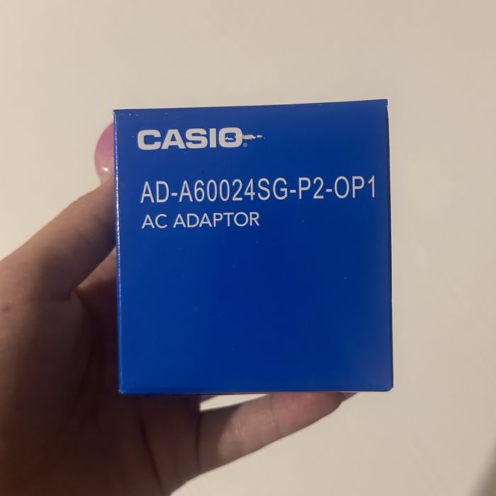Зарядка адаптер casio