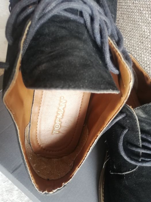 Pantofi piele intoarsa marime 44