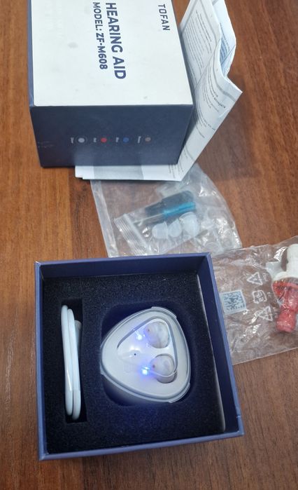 Слуховой аппарат, неиспользованный