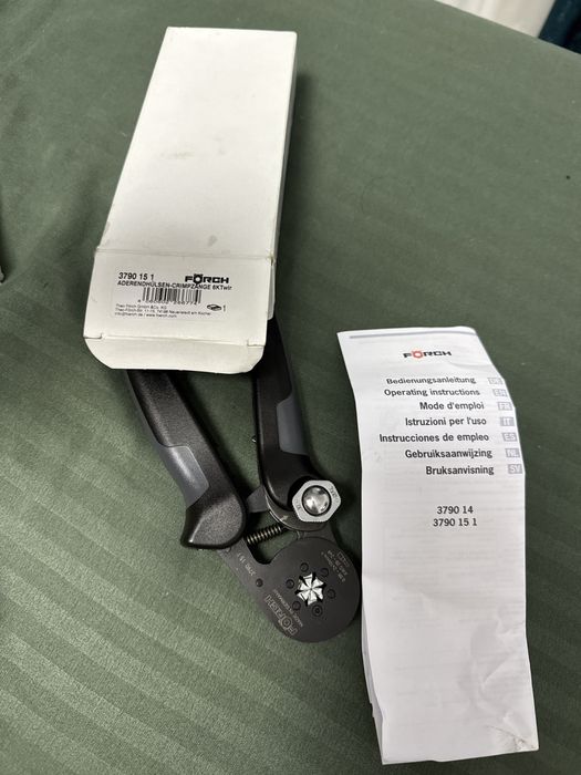 Clește de sertizare Förch 0,08 – 10 mm² (A23)