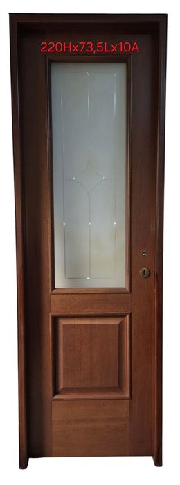 Vand usa / usi de interior din lemn cu geam