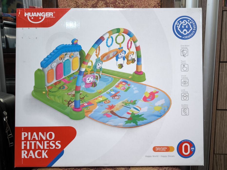 Развивающий коврик Piano Fitness Rack б/у