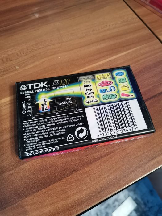 Аудио кассета TDK D120