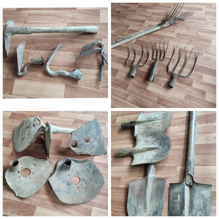 Лопата  грабли и садовый инвентарь.