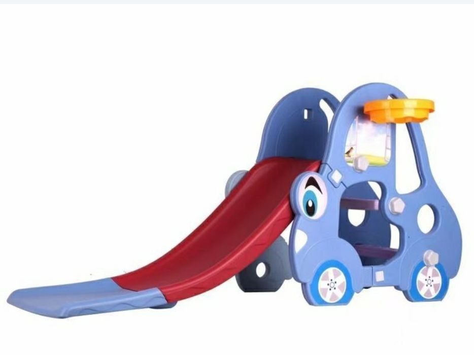 Детский горка и качели