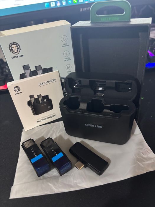 Mikrofon Green Lion 2in1 usb-c