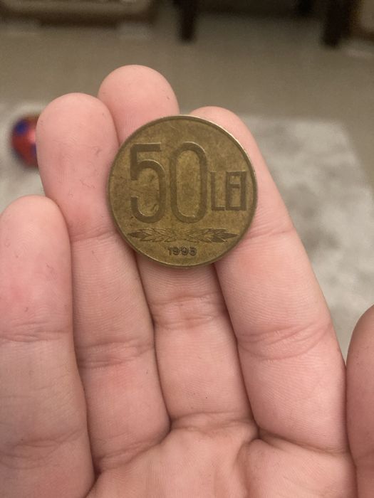 Monedă 50 de lei .fabricată în anul 1993 Românească