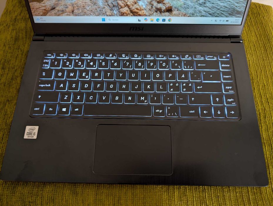 Laptop MSI Modern 15 A10M, Intel Core i5-10210U, 8GB RAM, 256GB SSD