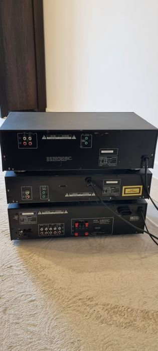 Linie Kenwood, receiver, cd player si dublu deck, perfecta stare