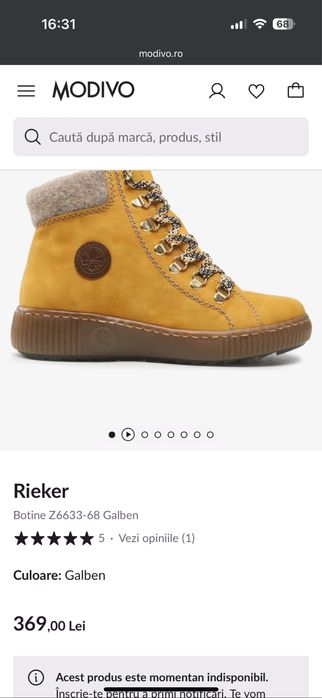 Ghete dama Rieker