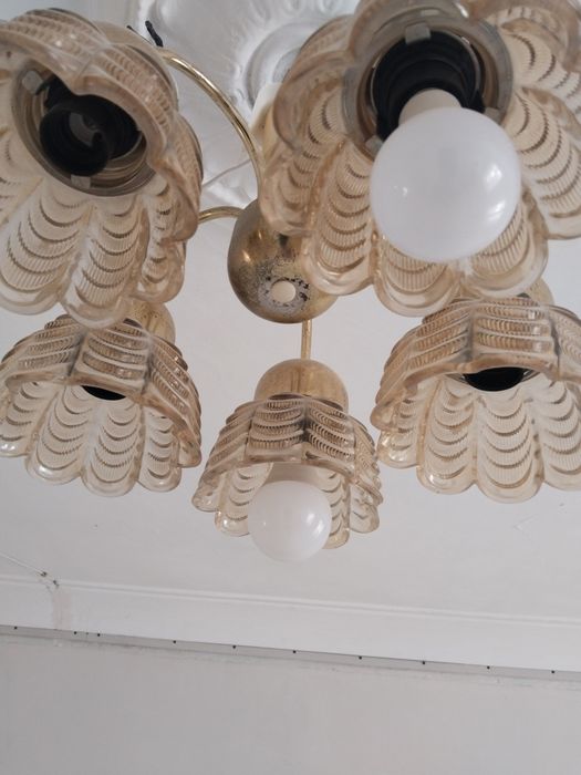 Ретро люстра рабочая