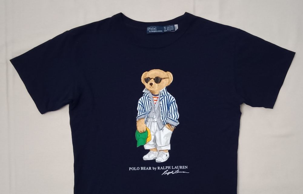 POLO Ralph Lauren Polo Bear Shirt оригинална тениска XS памук фланелка
