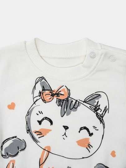 Двойка с жилеткой для девочекразмер 1-2 года без начёса