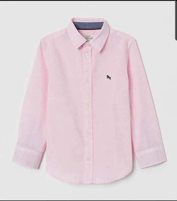 Едноцветни детски ризи H&M
