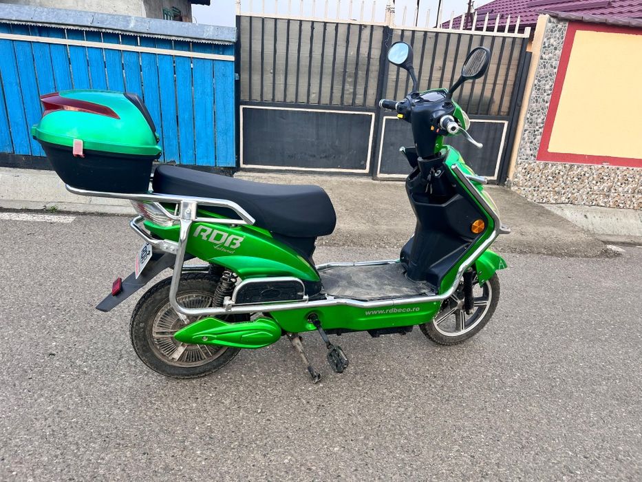 Scuter electric RDB Vulturul – 568 km reali, economic, stare foarte bună