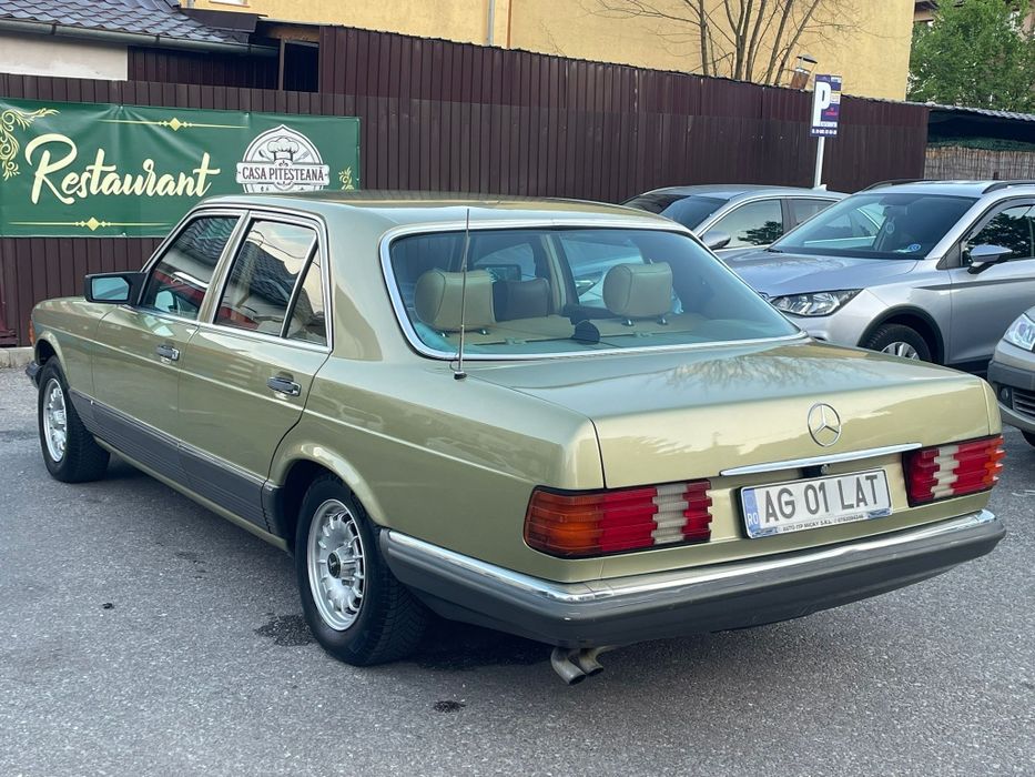 Mercedes W126 S280 S class Autoturism atestat istoric