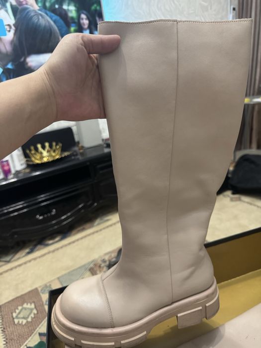 Сапоги из кожи 39 размер